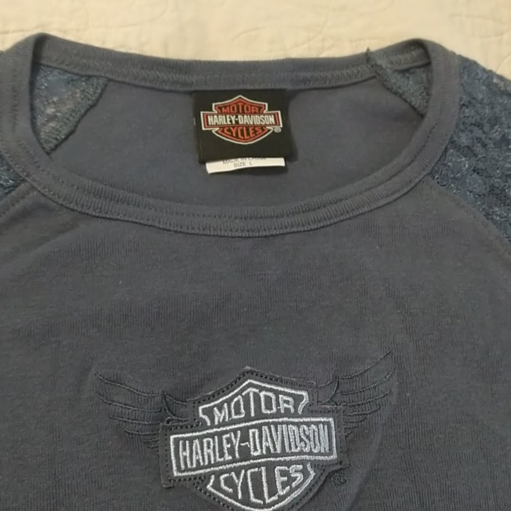 Harley Davidson lacy t-shirt